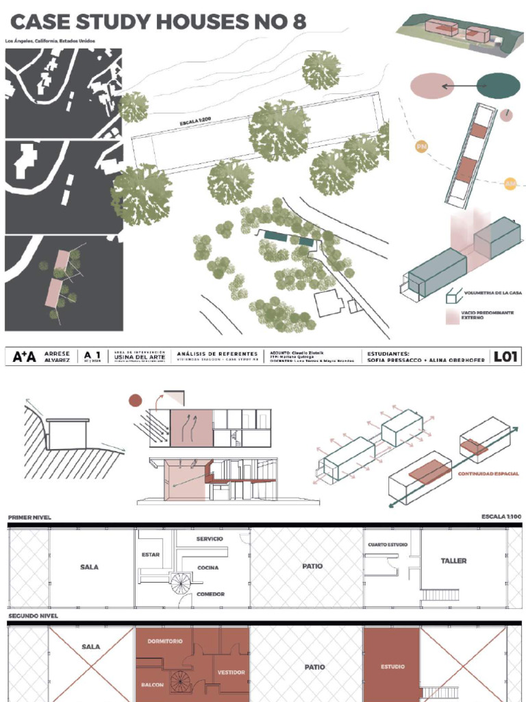 Case Study Houses No 8, Charles Eames 01 | PDF
