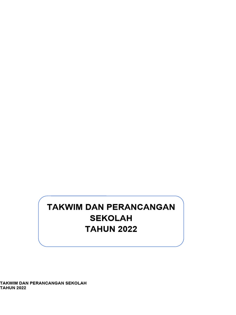 Takwim Deraf | PDF