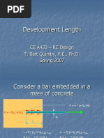 Development Length