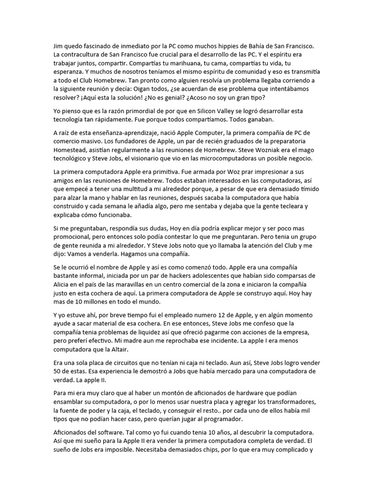 Orígenes de Apple: La Revolución PC | PDF | Compatibles con PC Ibm ...