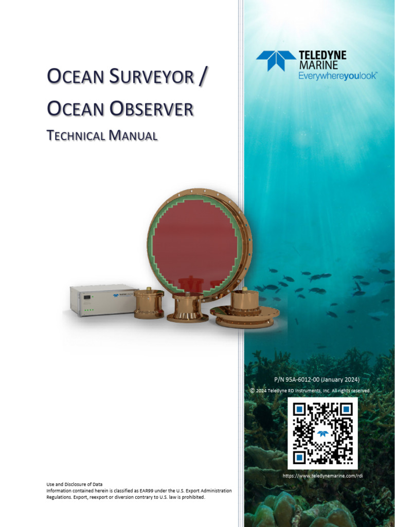 Ocean Surveyor/Observer Manual 2024 | PDF | Troubleshooting | File Format