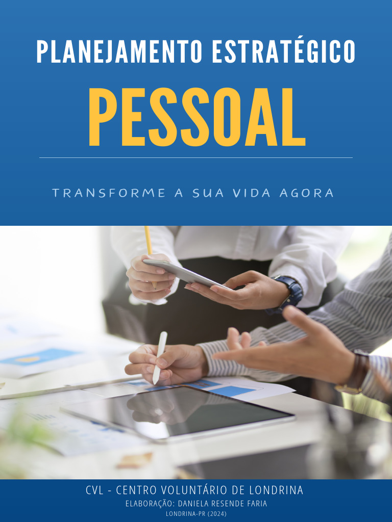 Pep - Planejamento Estratégico Pessoal - 2024 - CVL | PDF | Pecado ...