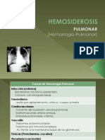HEMOSIDEROSIS