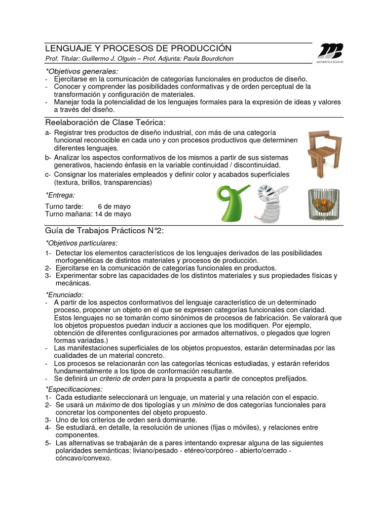 Tp2 Lenguajes Y Procesos Pdf Diseño