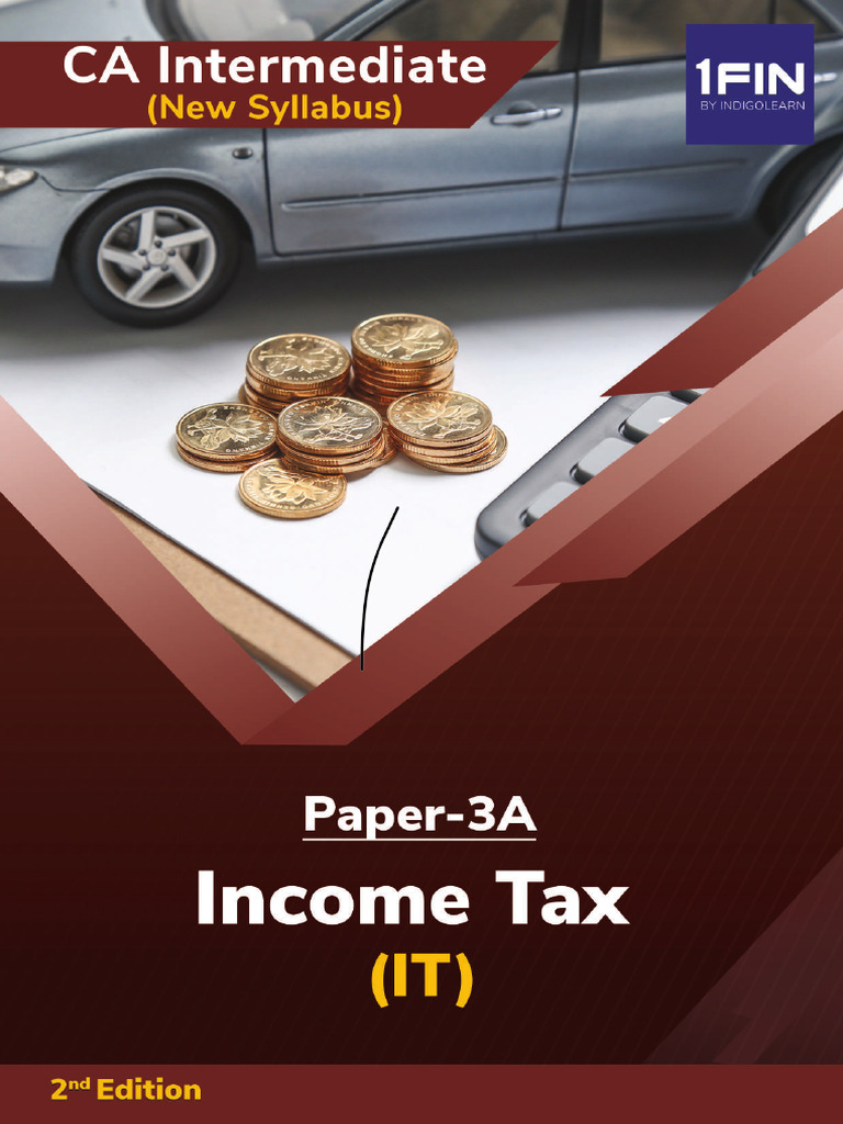 CA Intermediate Taxation Exam Guide | PDF | Taxes | Income Tax