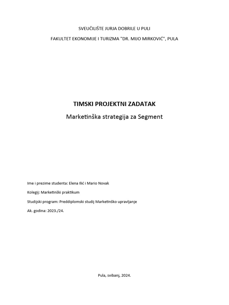 Marketing Producta | PDF