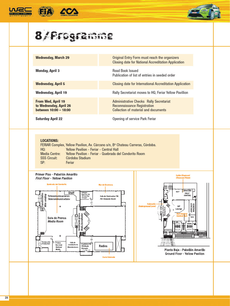 2006 08 - Programme | PDF | Motorsport Competitions | World Auto Racing ...