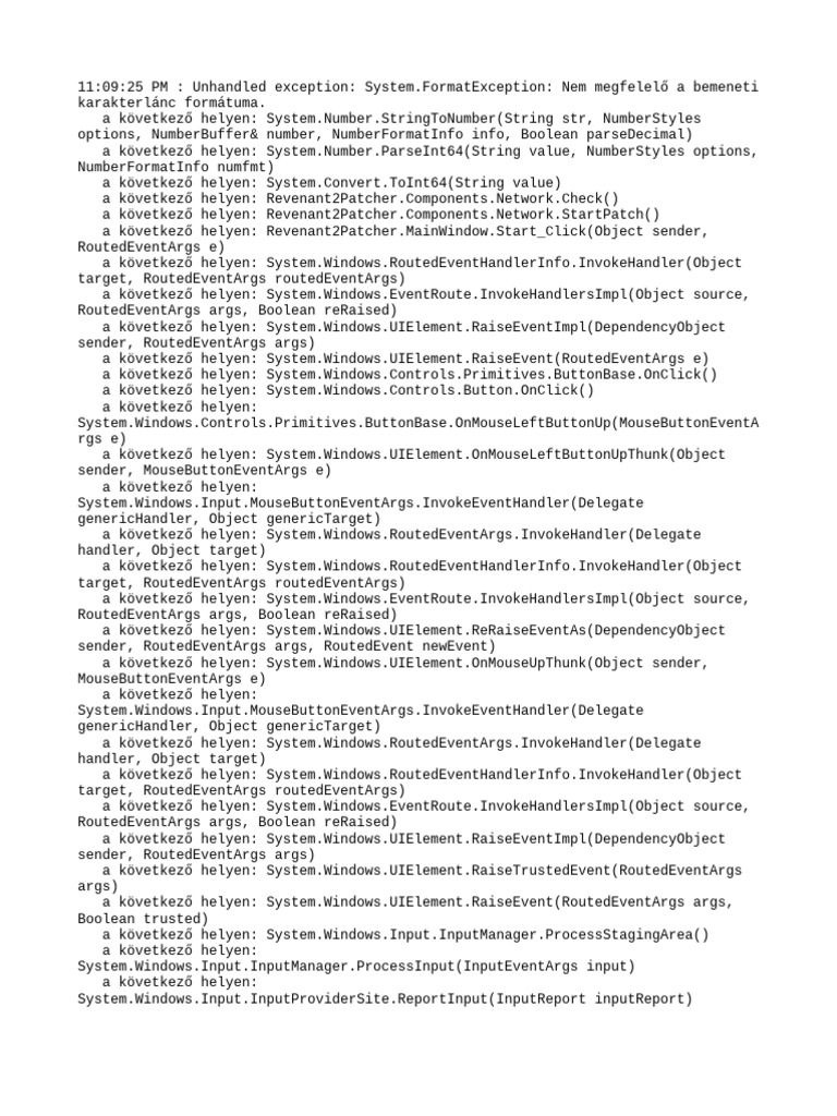 Exception pdf