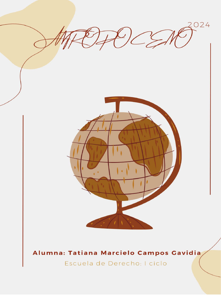 Antropoceno | PDF | Antropoceno | Entorno natural
