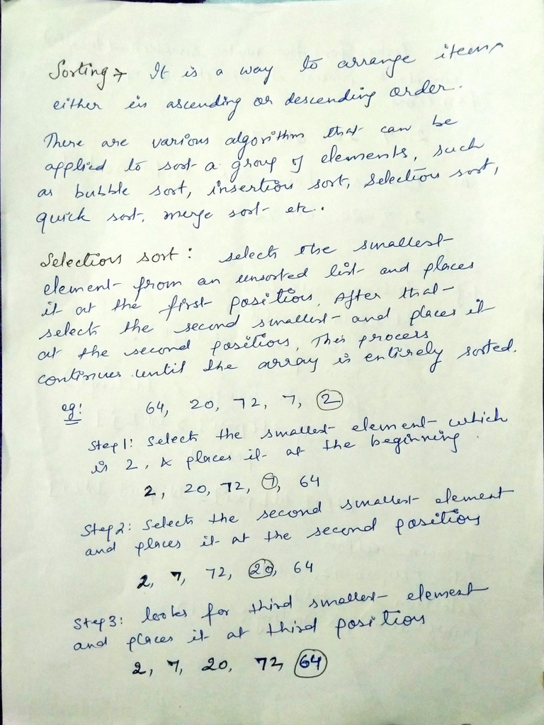 Python 26 Sorting | PDF