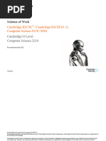 Cambridge IGCSE ™: Computer Science 0478/22 | PDF | Computer ...