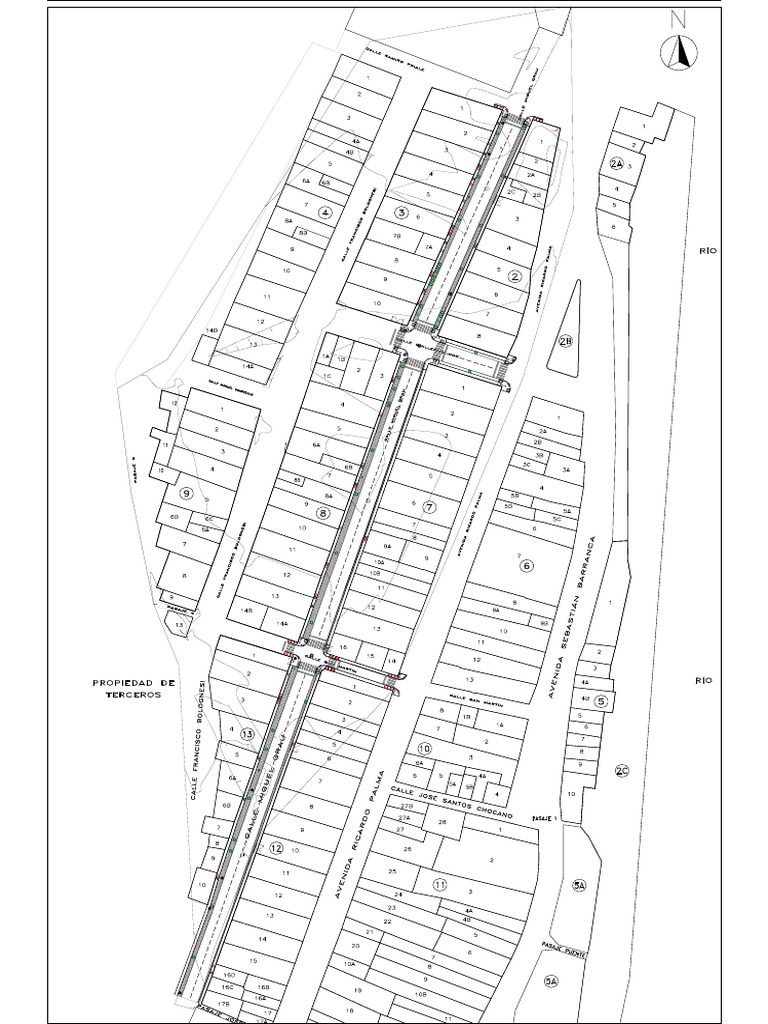 Planimetria con pasajes r2 | PDF