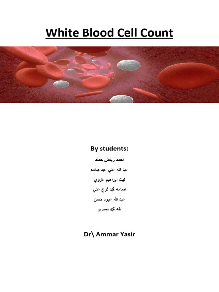White Blood Cell Count Methodology | PDF | Self-Improvement | Wellness