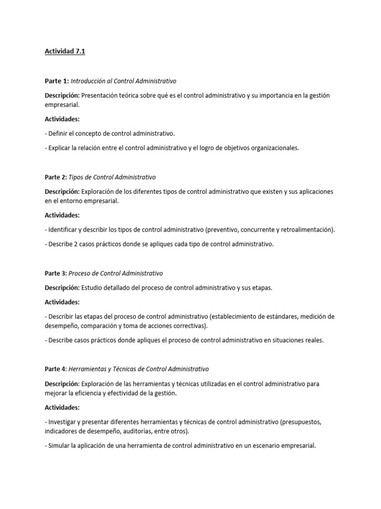 Actividad 7.1 | PDF | Crecimiento personal y profesional | Negocios