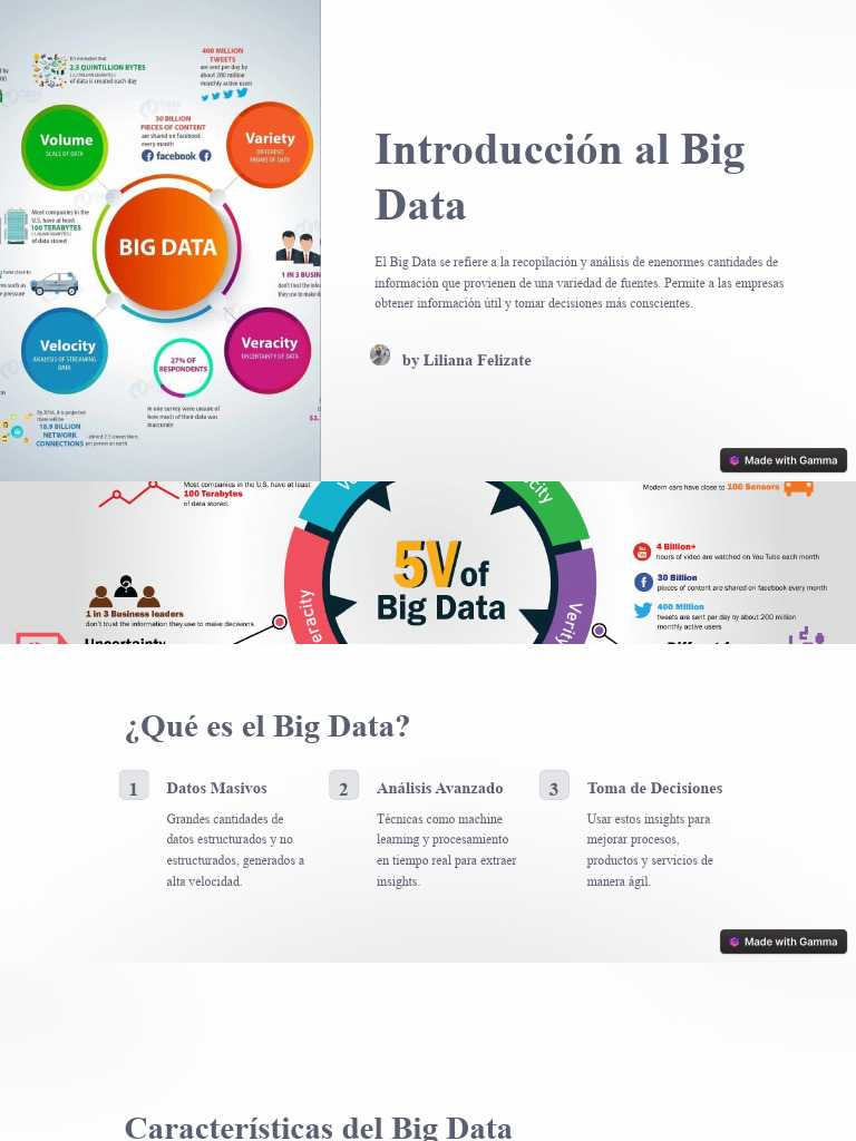 Introducción Completa al Big Data | PDF | Big Data | Internet de las Cosas