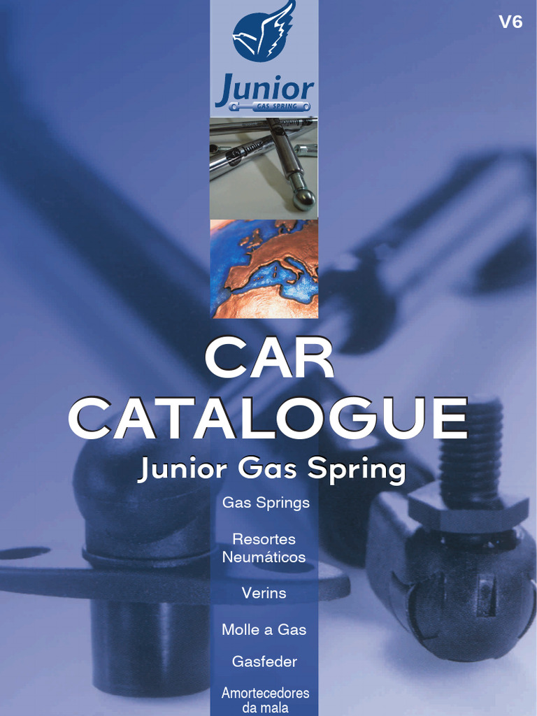Junior Gas Springs Catalogue Overview | PDF | Automotive Industry ...