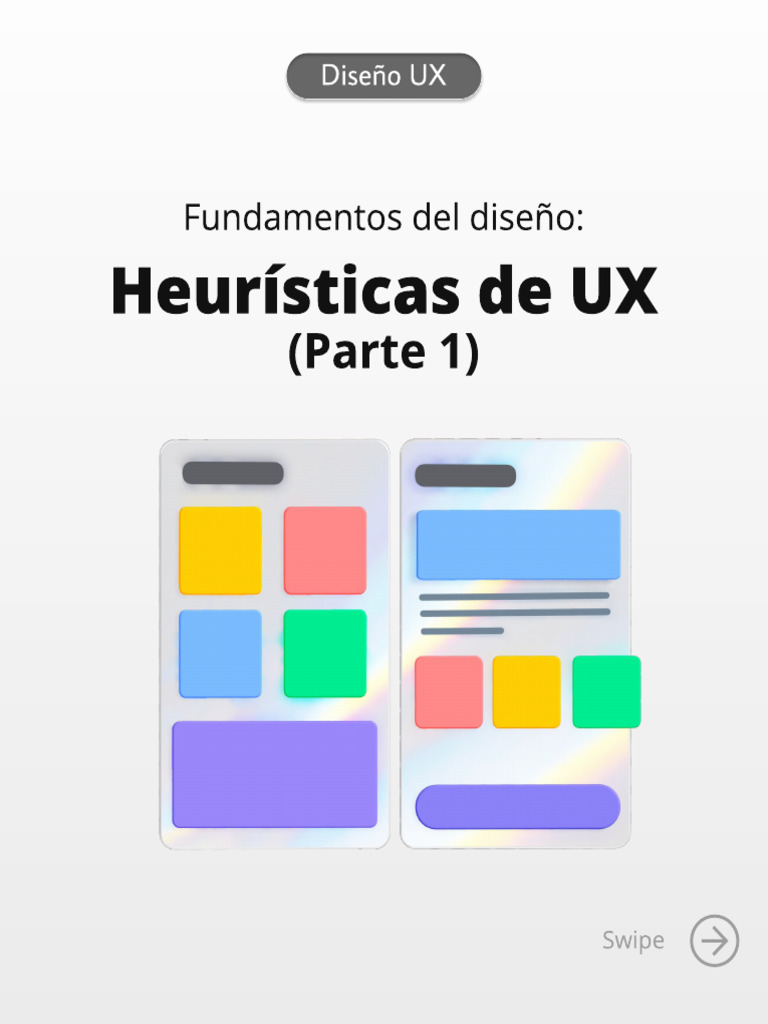 Fundamentos Del Diseño - Heurísticas de UX (Parte 1) | PDF | Usabilidad ...
