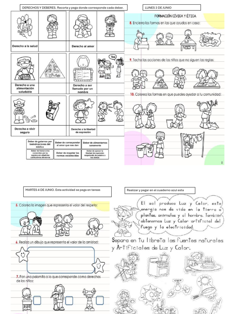 Tarea Del 3 Al 7 de Junio | PDF