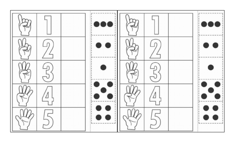 NUMBERS AND FINGERS | PDF