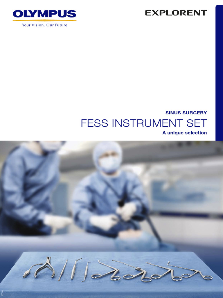 FESS Surgical Instrument Set Overview | PDF | Human Nose