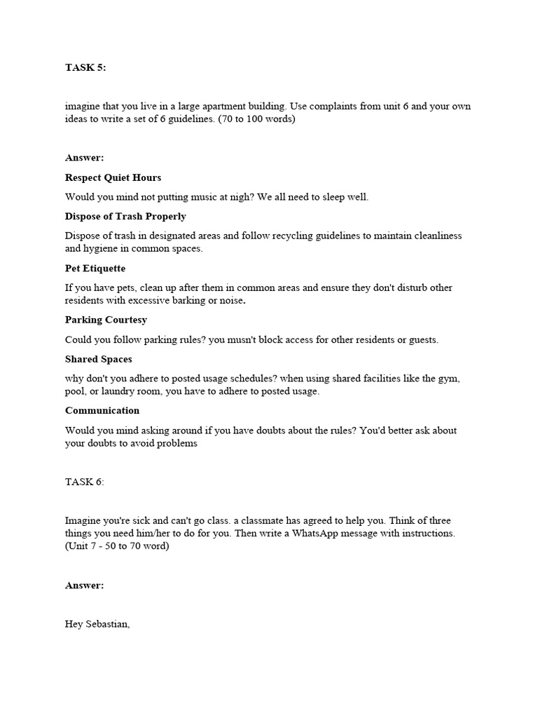 Task 5 | PDF | Wellness