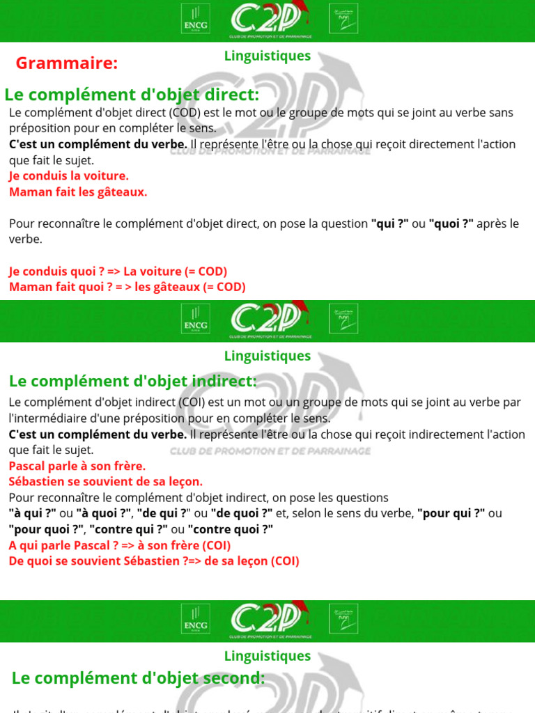 Comprendre le complément d'agent | PDF | Clause | Complément d'objet