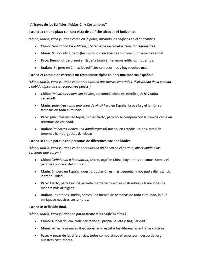 Comparando Paises | PDF | Cocinando | Cocina