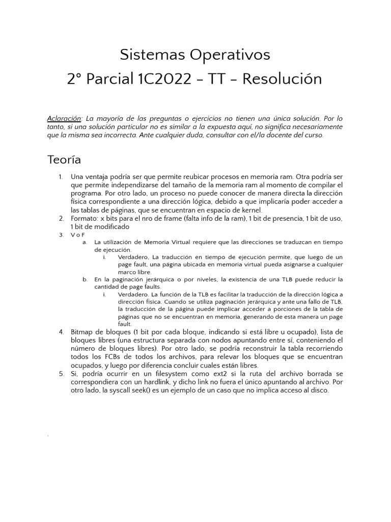 2 parcial 1c2022 tt resoluci n pdf puntero programaci n de