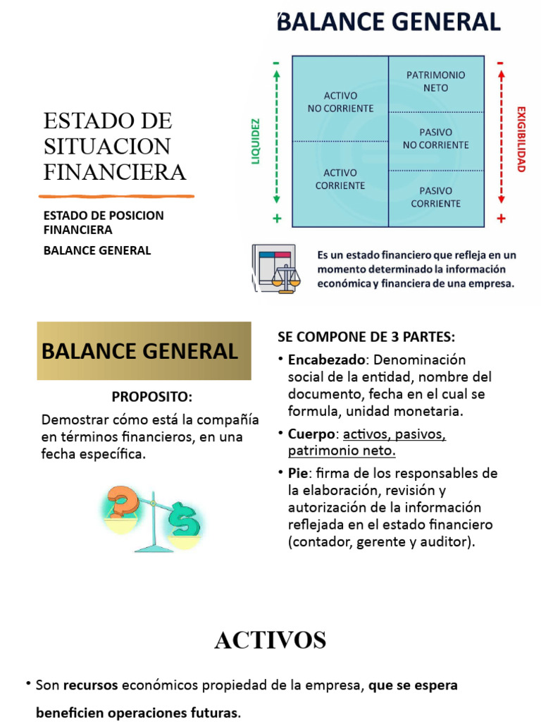Estado de Posicion Financiera | PDF | Economias | Dinero
