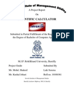 Download Scientific Calculator by javedahamad SN74003178 doc pdf