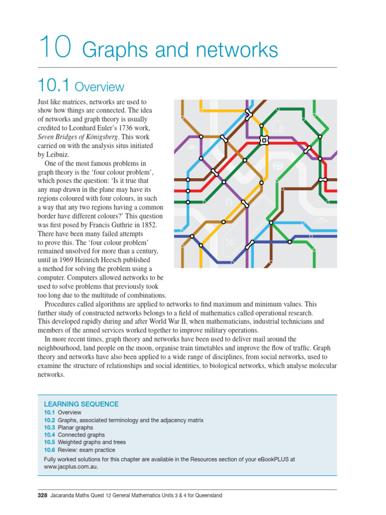 Graph Theory: Concepts and Applications | PDF | Vertex (Graph Theory ...