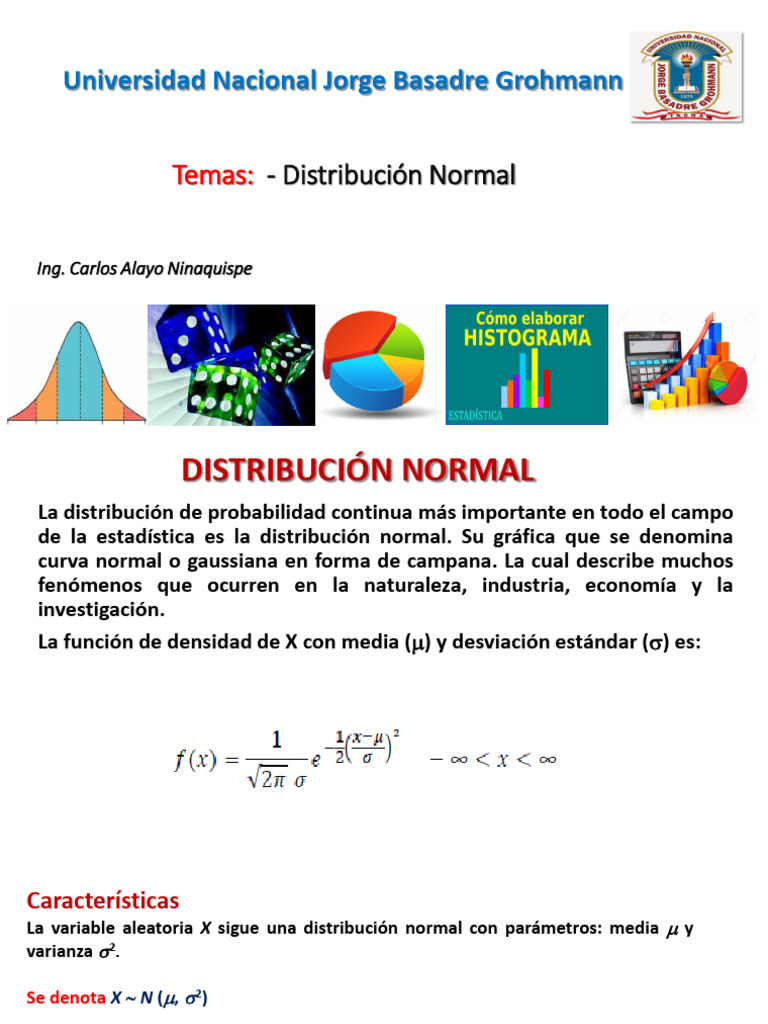 Distribución Normal | PDF | Distribución normal | Matemáticas Aplicadas 