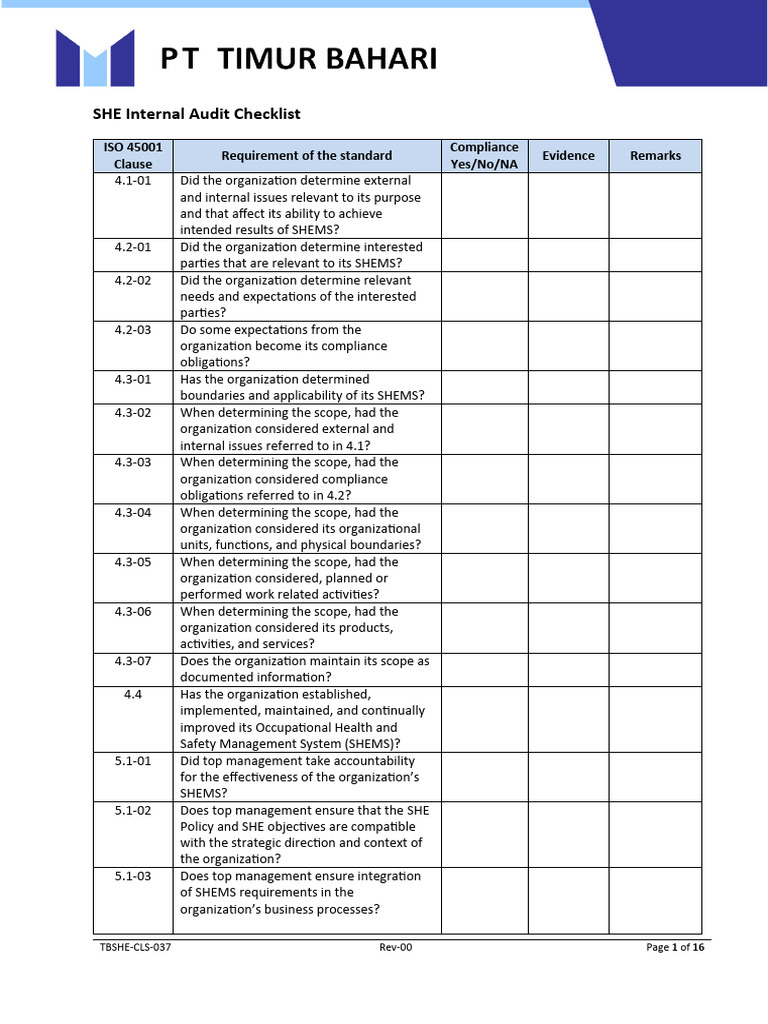 tbshe-cls-037-she-internal-audit-checklist-download-free-pdf-audit