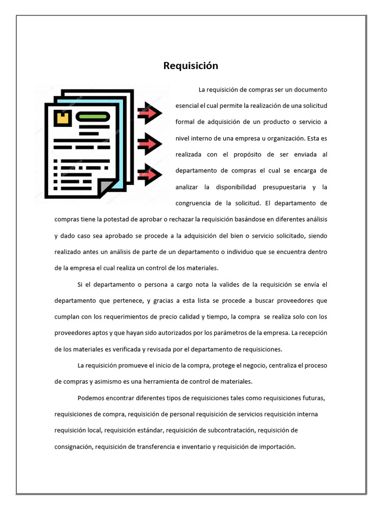Guía de Requisiciones de Compras | PDF | Finanzas y dinero