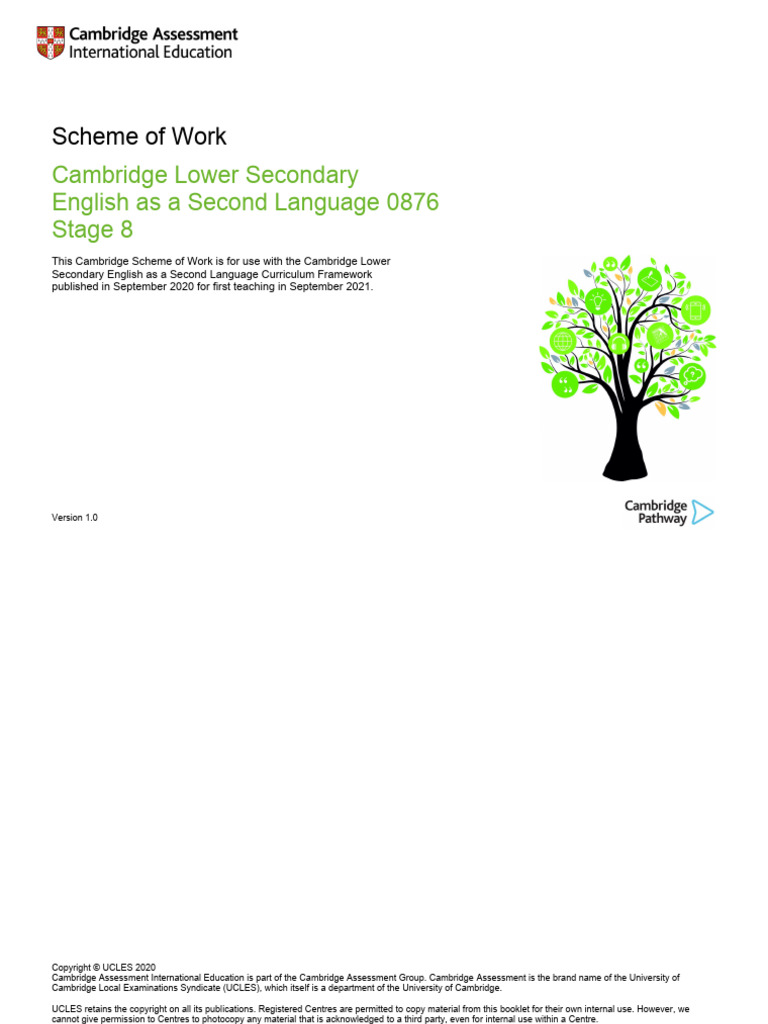 Stage 8 ESL Curriculum Overview | PDF | English As A Second Or Foreign ...