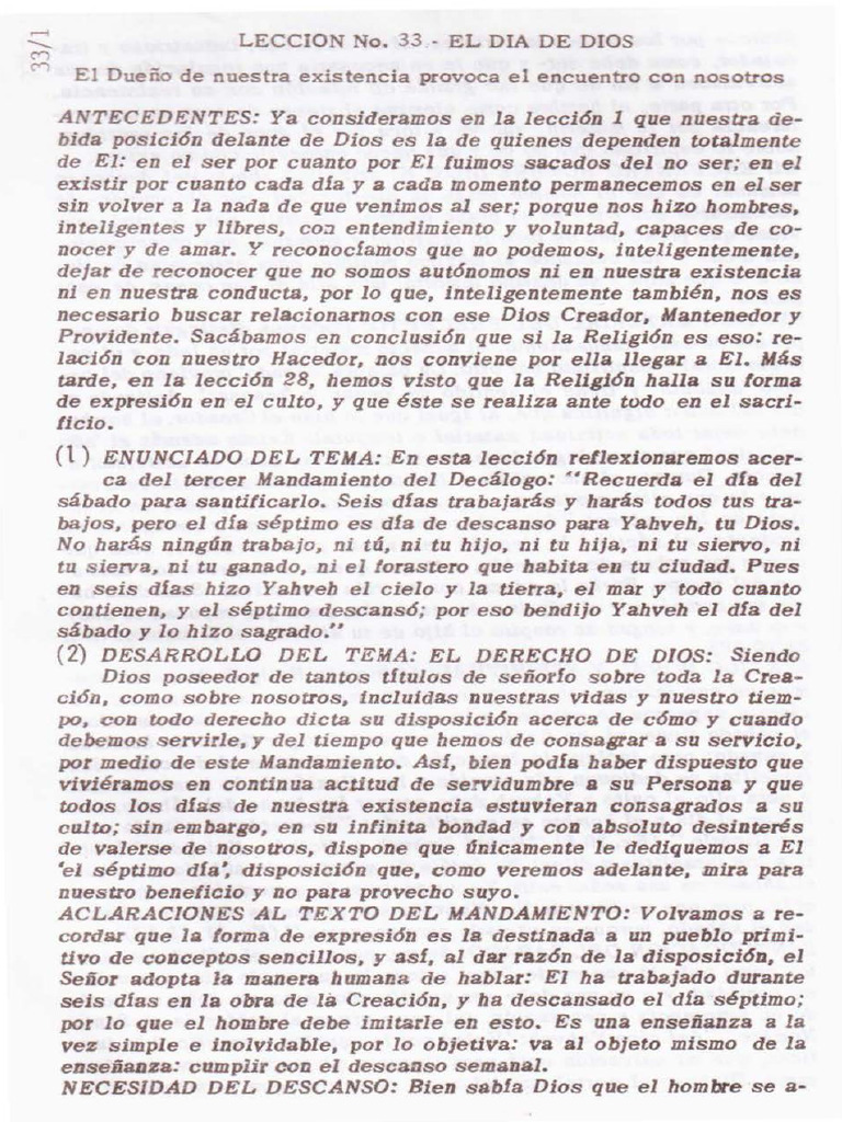 Lección No. 33 | PDF | eucaristía | Cristo (título)