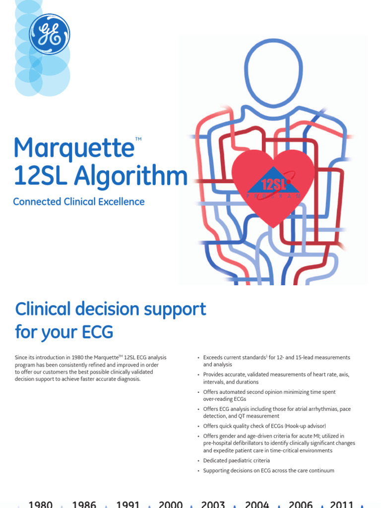 Marquette 12SL ECG Analysis Overview | PDF | Myocardial Infarction ...