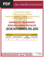 Agenda de Movilizaciones Sociales | PDF | Ciudad de México | México