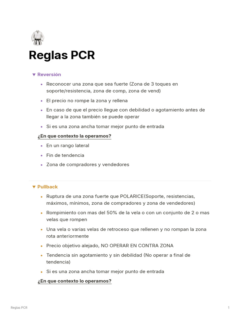 Estrategia PCR para Trading Efectivo | PDF