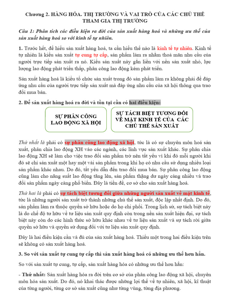 KTCT Chương 2 | PDF