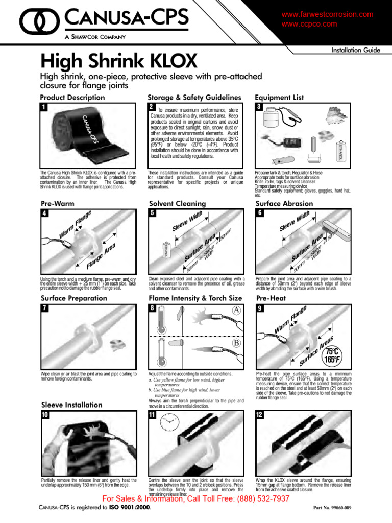 canusa-klox-installation-guide-pdf-pipe-fluid-conveyance-materials
