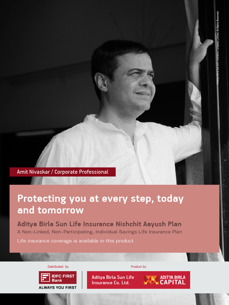 Idfc Nap v04 Brochure | PDF | Insurance | Present Value