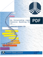 Jamuna Bank Internship Report BD