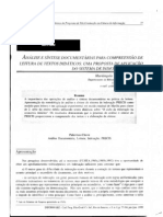 Analise e Sintese Document Arias para Compreensao de Leitura de Textos Didaticos - FUJITA Marian Gel A