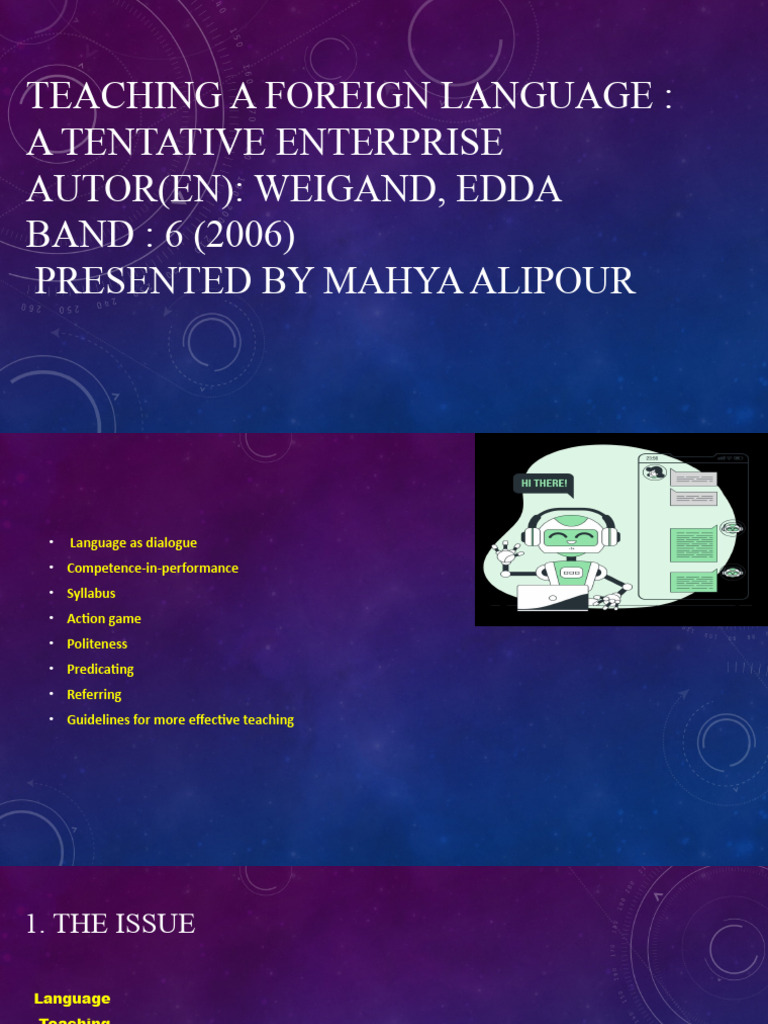 Effective Foreign Language Teaching Strategies | PDF | Linguistics ...