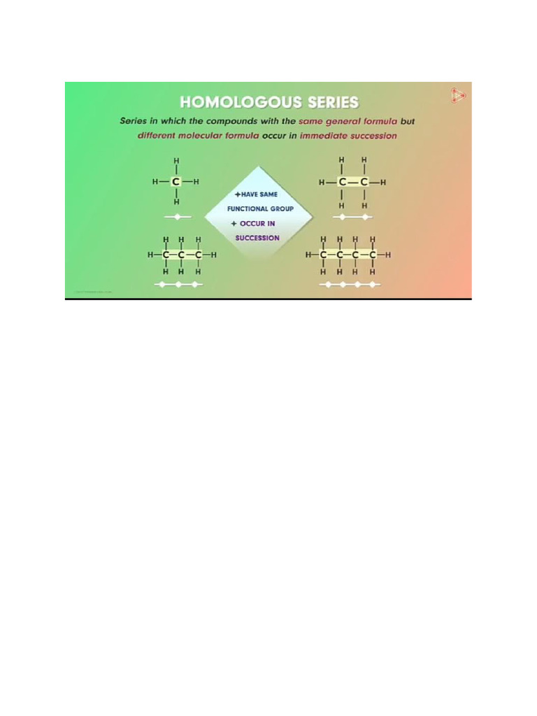 Homologous Series | PDF