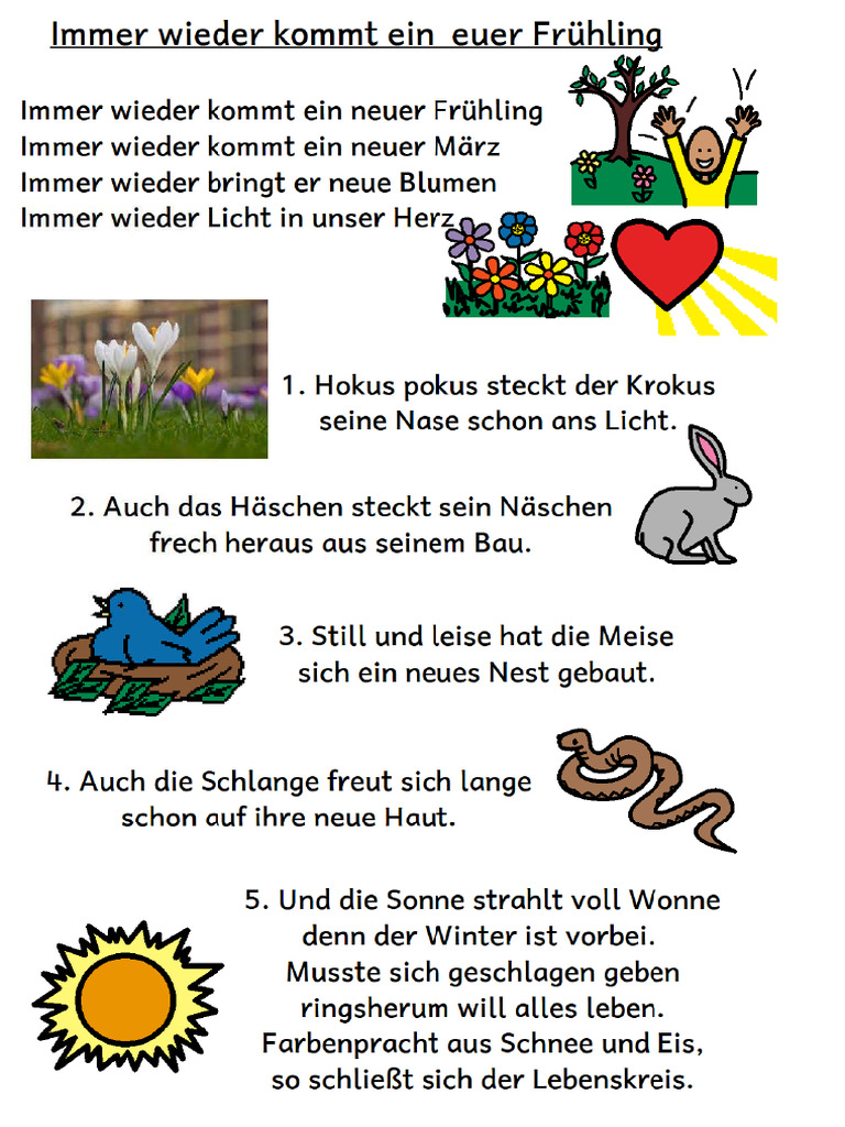 Immer Wieder Kommt Ein Neuer Frhling Pdf