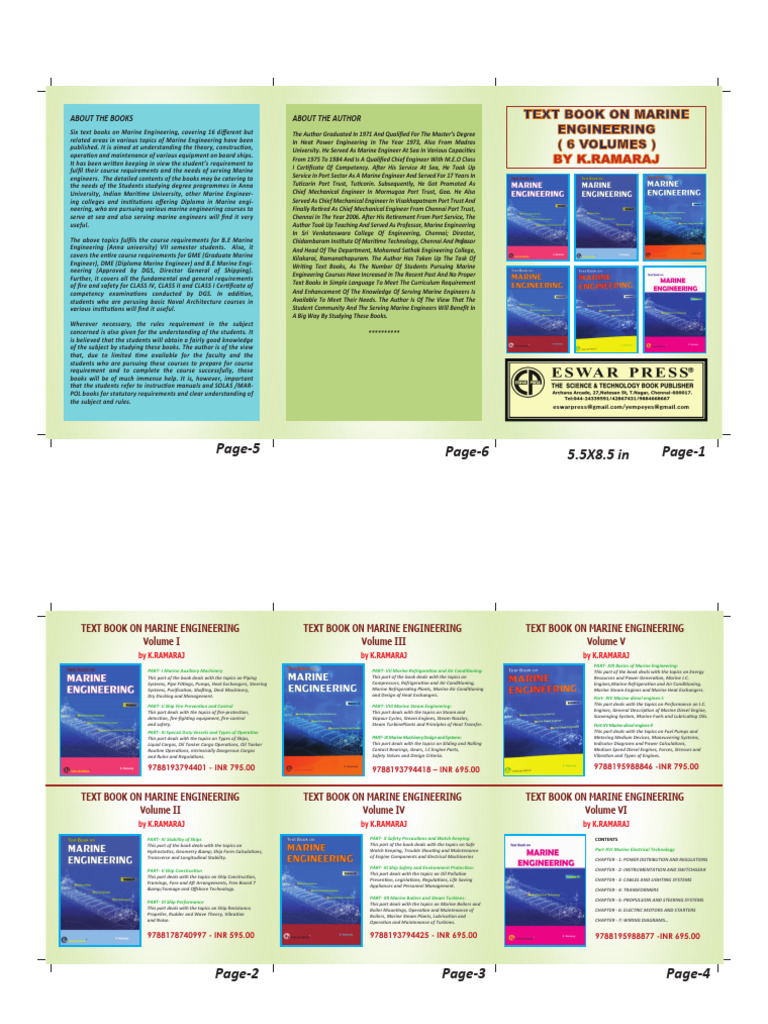 Comprehensive Marine Engineering Textbooks | PDF | Marine Propulsion ...