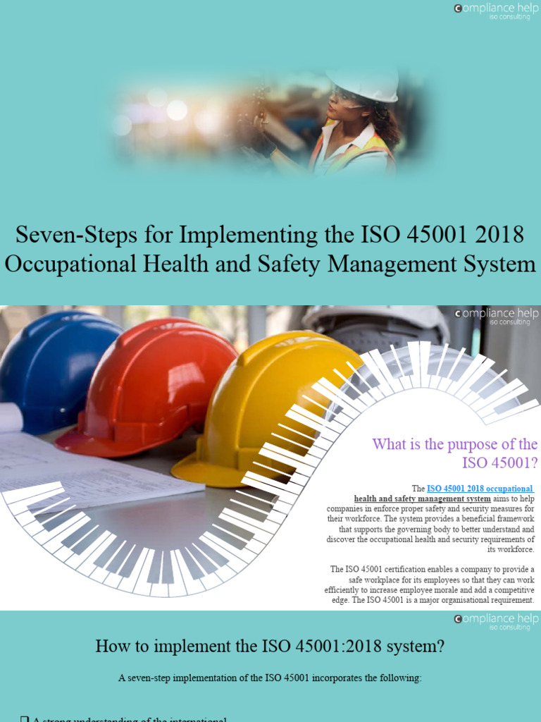 ISO 45001: 7 Steps to Implementation | PDF | Occupational Safety And ...
