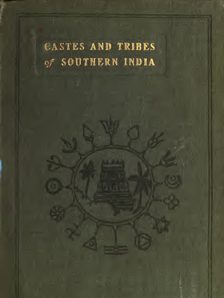 01 Castes and Tribes of Southern Indian Vol 1 | PDF | Skull | Race ...